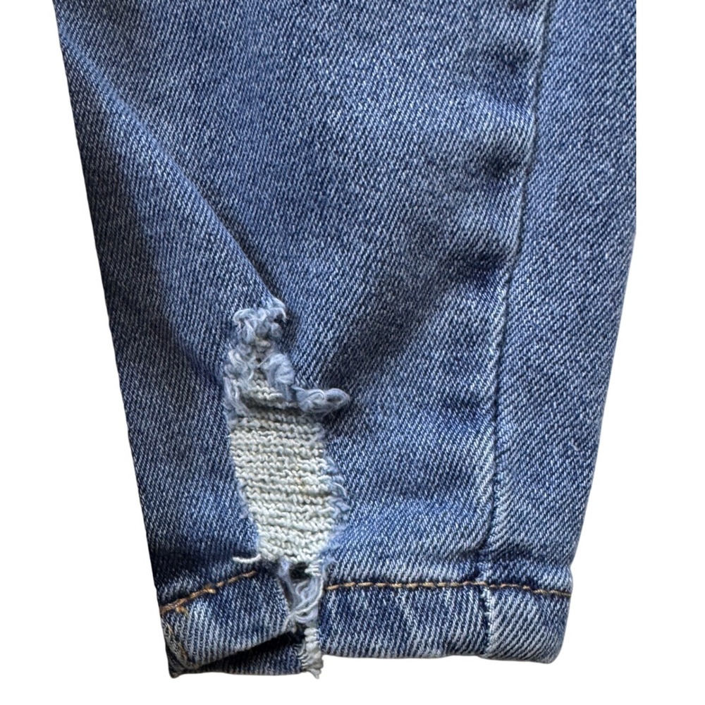 RE Generation Celebrity Pink Distressed Denim Jogger Jeans Size 13/31‎ - Picture 3 of 10